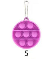 Silicone Bubble Pop Keychains