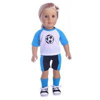 Vêtements de poupée - Uniformes de sport