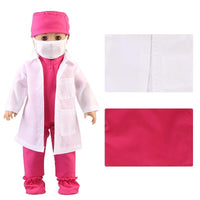Muñeca Enfermera Doctor Uniforme