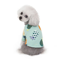 Linda falda de algodón para perros y mascotas, ropa fina