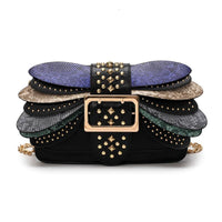 Studded Dragonfly Wings Handbag
