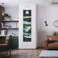 Tapisserie bohème nordique, décoration de maison, salon, chambre à coucher, peintures suspendues sur carte, personnalisation