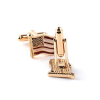 American Flag Cufflinks