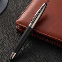 Coffrets cadeaux de stylo de lettrage de signature d'entreprise à bijoux en métal