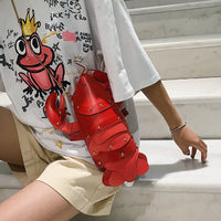 Crayfish Lobster Crawfish Handbag Bag
