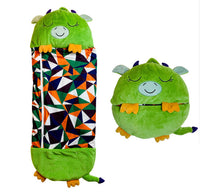 Plush Animal Pillow Sleeping Bag 2-in-1 Napper
