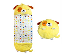 Plush Animal Pillow Sleeping Bag 2-in-1 Napper
