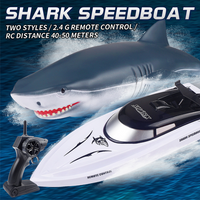 Bateau requin télécommandé 2 en 1