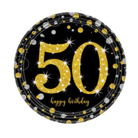 Milestone Birthday Party Plate Sets