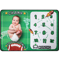 Couverture de photographie de nouveau-né, couverture de jalon pour bébé