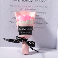 Single Rose Soap Flower