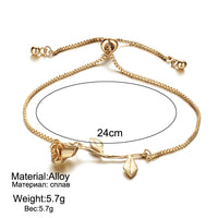 Rose Stem Bracelet