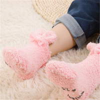 Calcetines tipo pantuflas Fuzzy Bunny (bebé/niño pequeño)