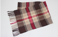 Bufandas unisex a cuadros de estilo clásico inglés