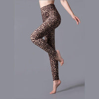 Legging taille haute imprimé brossé
