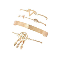Boho-Style Dreamcatcher Stacking Bracelets