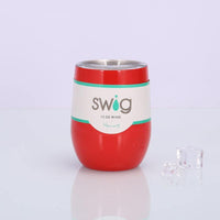 Taza de vino de acero inoxidable de 12 oz.