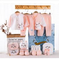 Newborn Sweet Panda Print Layette Gift Set