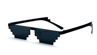 Lunettes de soleil à pixels codés