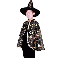 Witch or Wizard Hat and Cloak Set (Child)