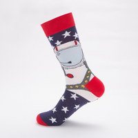 Summer BBQ Theme Novelty Socks