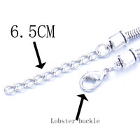 Pulseras con dijes de cuentas grandes