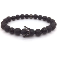Knights' Helmets or Crowns & Lava Stone Bracelets