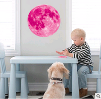 Glowing Moon Wall Decal