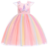 Unicorn Princess Dresses & Headbands (Child)
