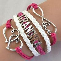 Infinity Love Grandma Layered Bracelet