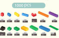 Blocs de construction (1000 pièces)