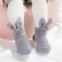 Calcetines tipo pantuflas Fuzzy Bunny (bebé/niño pequeño)