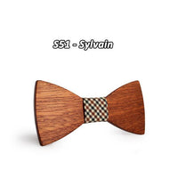 Noeuds Papillons en Bois (Enfant/Adulte)