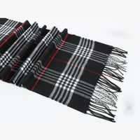 Bufandas unisex a cuadros de estilo clásico inglés