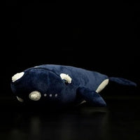 Cute black right whale doll