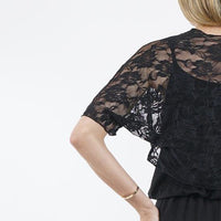 Rose Lace Bolero Cardigan