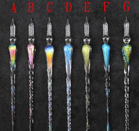 Glass Calligraphy Dip Pen & Ink Set