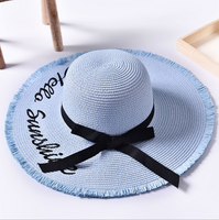 Hello Sunshine Embroidered Sun Hats
