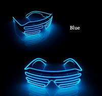 Gafas LED intermitentes con luz