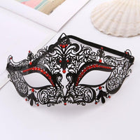 Metal Lace Cat Eye Masquerade Masks