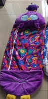 Saco de dormir con almohada de animales de felpa Napper 2 en 1