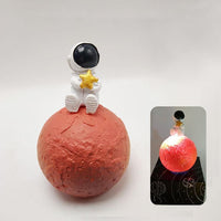 Glowing Planet Astronaut Nightlight