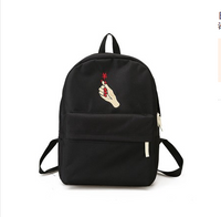 Embroidered Rose Love Backpacks
