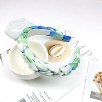 Tie-Dye Braided Headbands