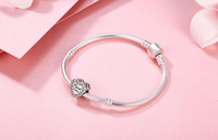 First Love Heart Bead Charm