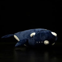 Cute black right whale doll