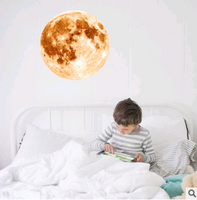 Glowing Moon Wall Decal