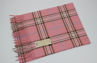 Bufandas unisex a cuadros de estilo clásico inglés