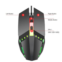 Mobile Gaming Keyboard and Mouse Set