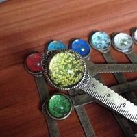 Dry Flower Gypsophila Ruler Bookmark